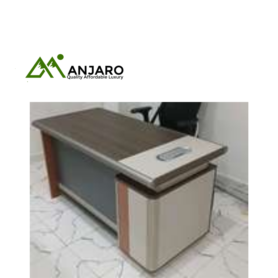 Executive Office Desk – Modern Design with Storage | Durable, Spacious & Stylish Workstation