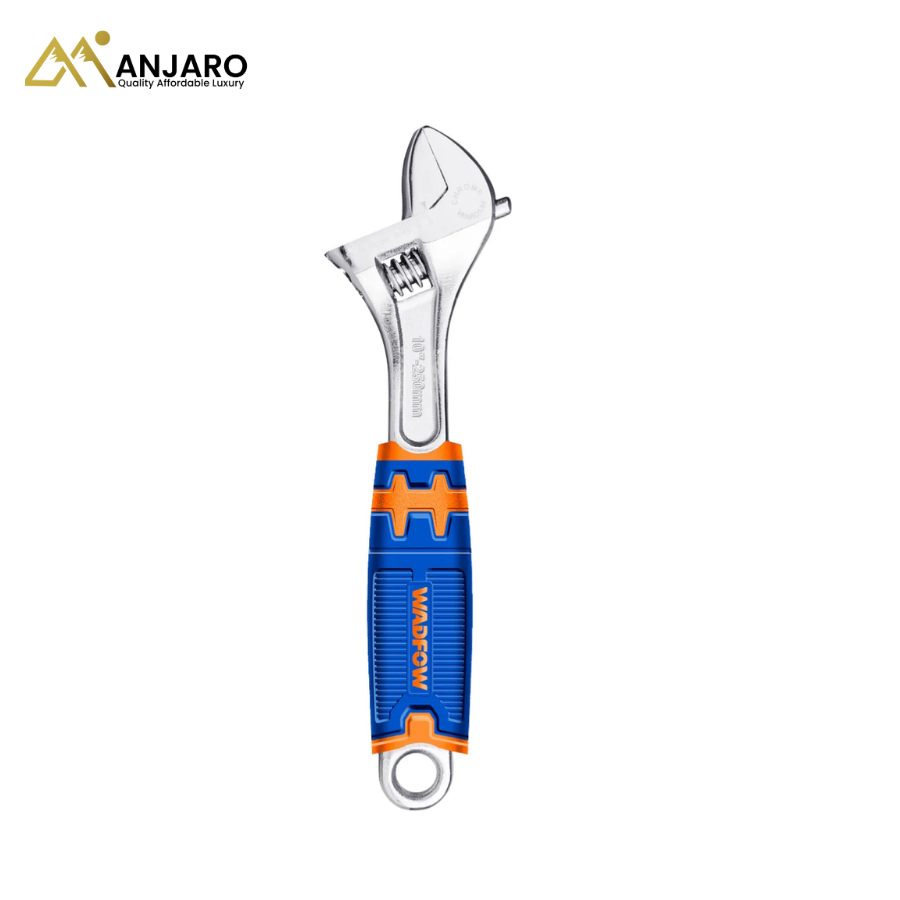 Wadfow Adjustable Wrench Set – 150mm, 250mm & 300mm 45# Carbon Steel (WAW2206,WAW2210 & WAW2212)