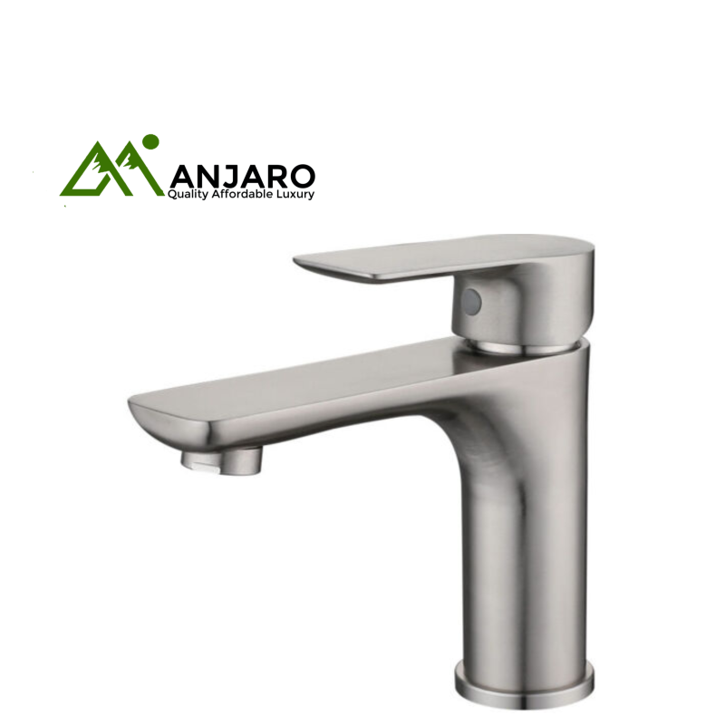 Silver Basin Tap 8111 – Elegant Modern Bathroom Faucet