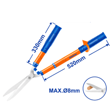 Wadfow Telescopic Hedge Shear – WPR1E90