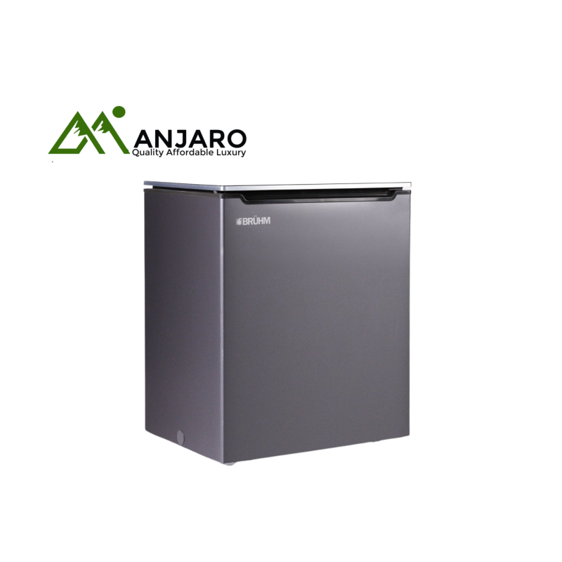 BRUHM Chest Freezer BCS-210EI – 200L, Inverter Compressor, Electronic Touch Control, Super Freezing, Sterilization & Deodorization, Ultra-Thin Tempered Glass Lid