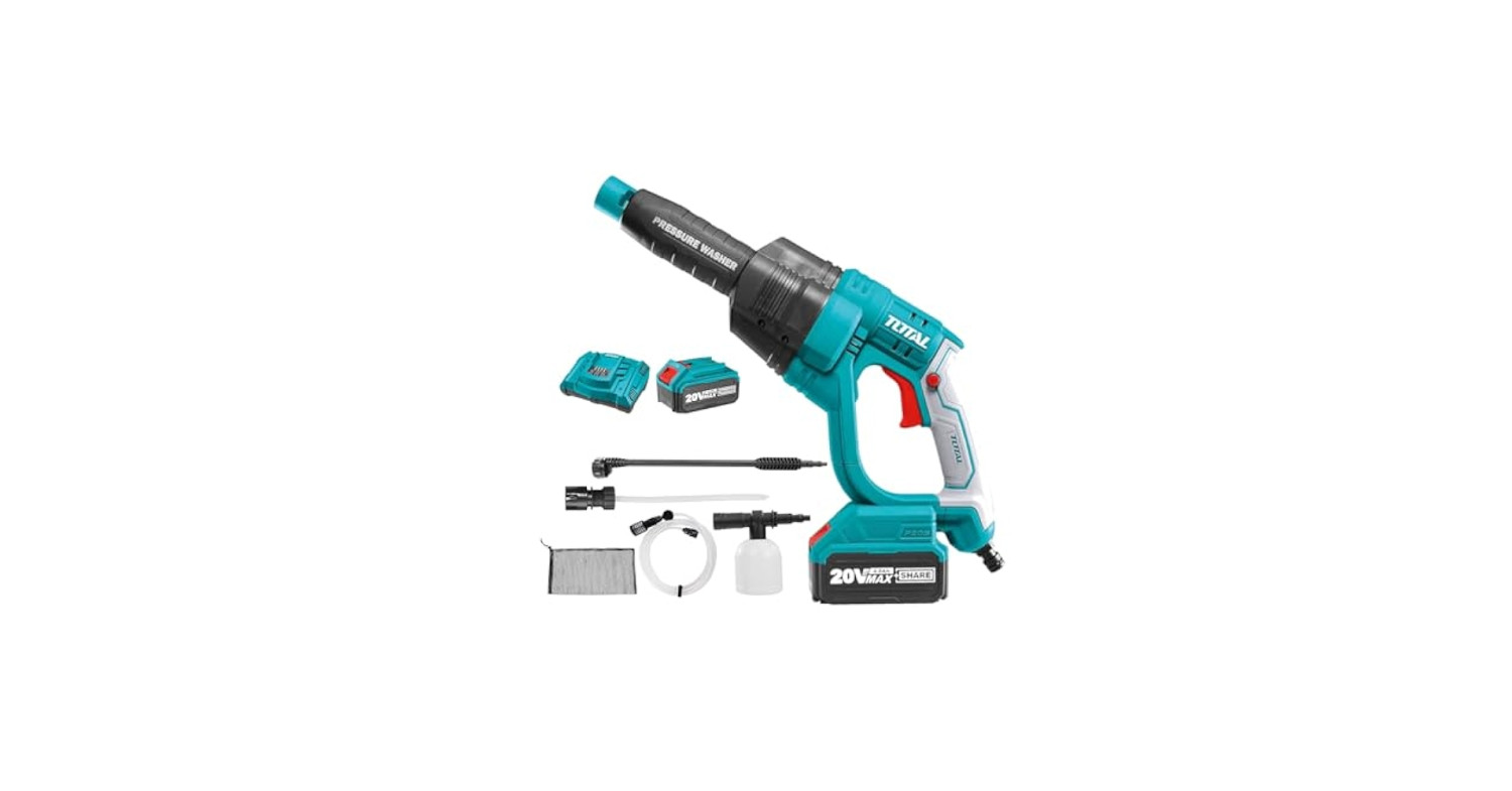 Total TPWLI20084 Cordless Pressure Washer – 20V