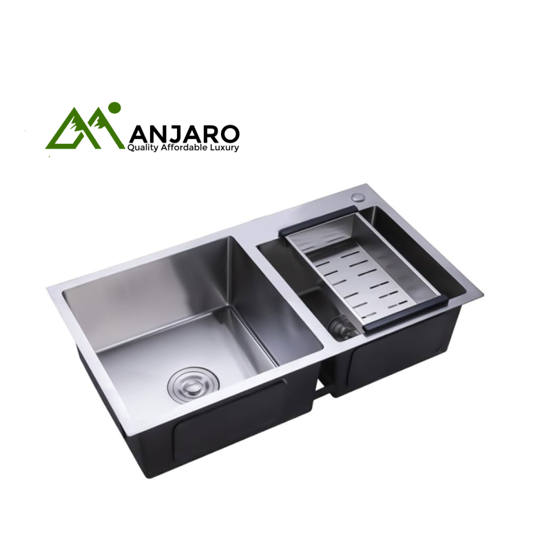 Feiyu Stainless Steel Kitchen Sink 78×43 cm – Durable Single Bowl Sink N5