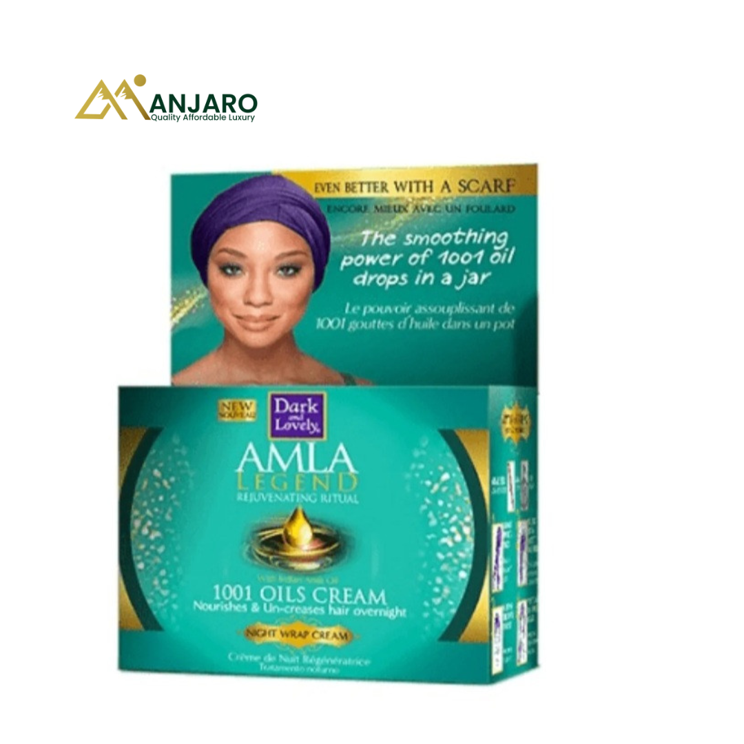 Dark and Lovely Amla Legend 1001 Oils Night Wrap Cream