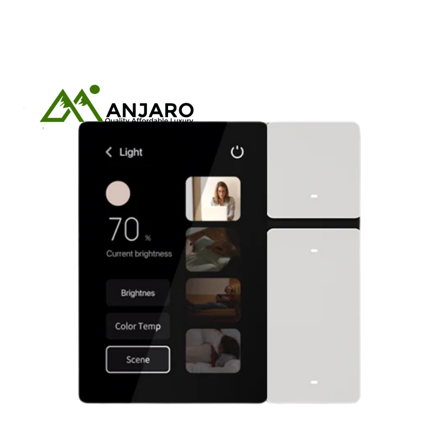 3.5-Screen Switch Panel – Modular Switch & Display Control Unit