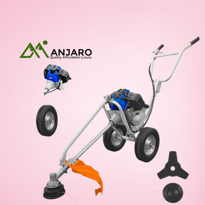 Wadfow WGM3A52 Hand push gasoline grass trimmer and bush cutter