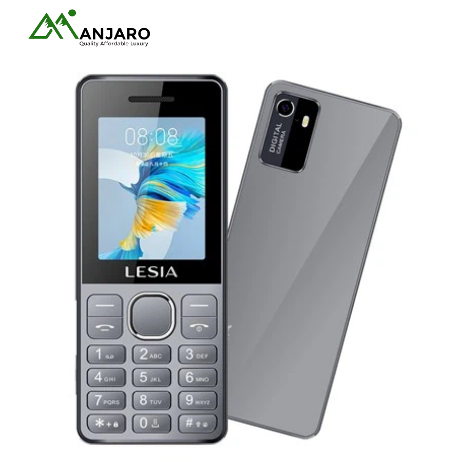 LESIA L171 Feature Phone – 1.77 inch Display, Dual SIM, Built-in 11, FM Radio & Torchlight