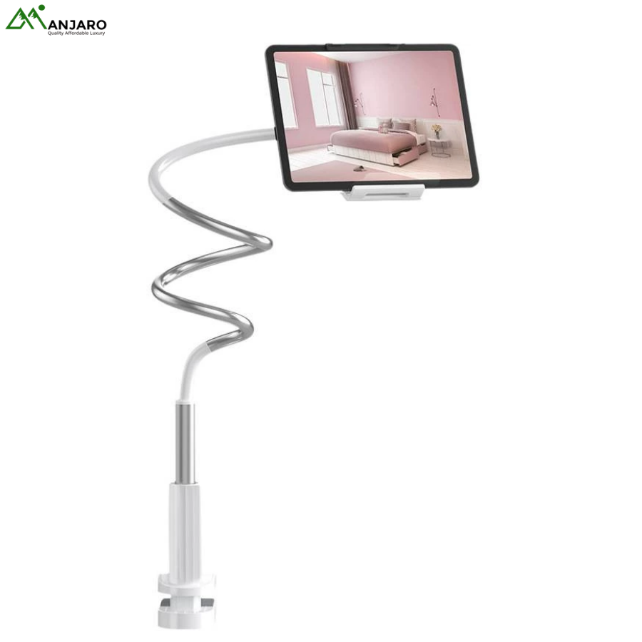 Spiral Support Desktop Stand 75CM – Universal Lazy Mobile & Tablet Holder for Bedside and Desk Use(shipping fee included)