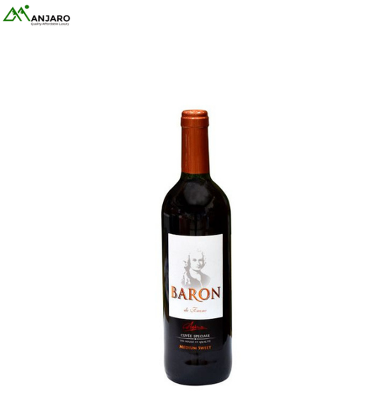 Baron de Franc Red Wine 750ml – Smooth Premium Table Wine for Celebrations, Dinners & Gift Hampers
