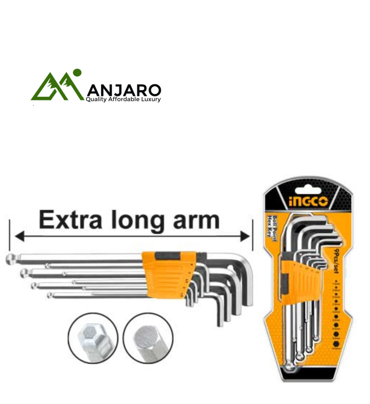 Ingco HHK12092 Ball point hex key