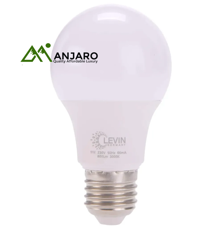 LEVIN LED A-Bulb 9W E27 – 3000K Warm White Light Energy-Saving Bulb