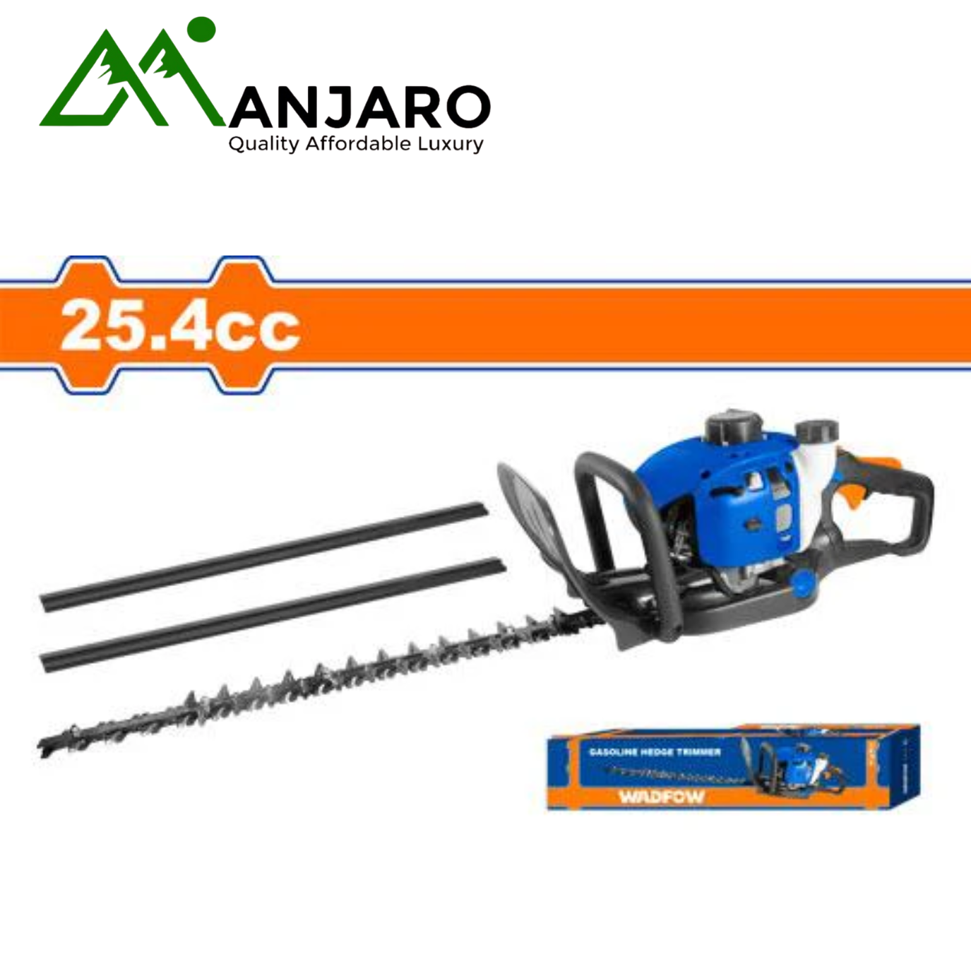 WHE1526 Gasoline Hedge Trimmer 25.4cc – 0.75kW