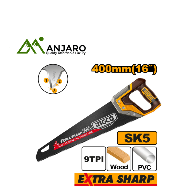 Ingco Hand Saws  HHAS08500, HHAS08550 & HHAS68400