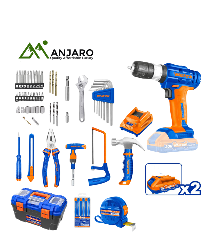 Wadfow WDT1B119 119 Pcs Tools set