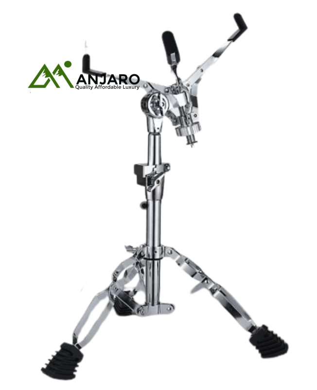 Asanasi S-800 Snare Drum Stand – 28mm Alloy Pipe, Adjustable Height & Angle, Metal-Plated