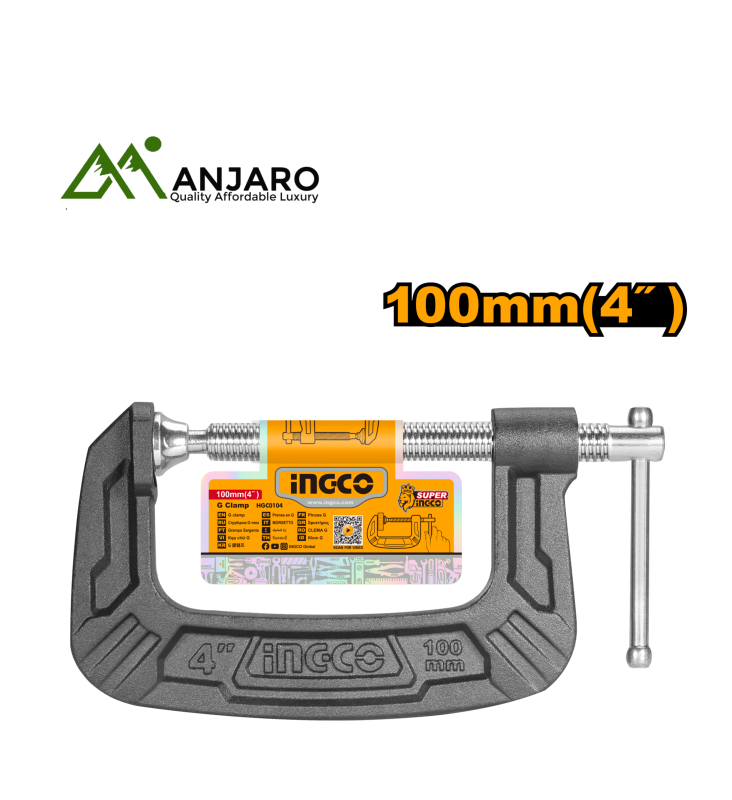 Ingco HGC0108, HGC0106, HGC0104 G Clamp