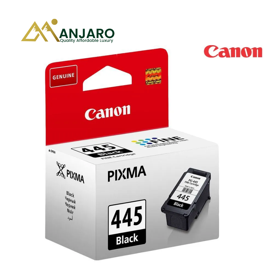 Canon PG-445 Original Black Ink Cartridge – High Quality, Reliable Performance, Long-Lasting Prints