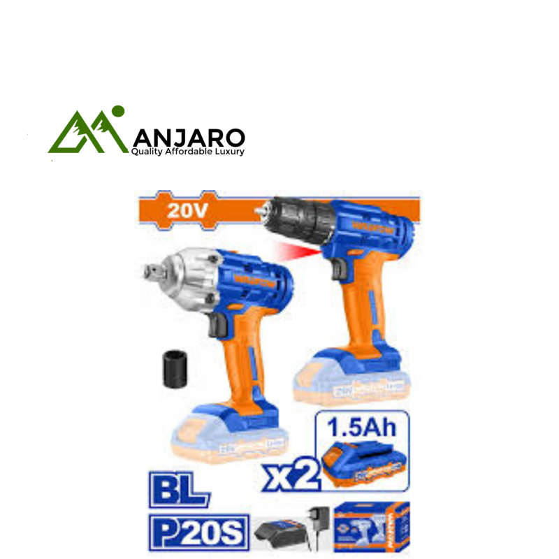 Cordless 2 Pcs Combo Kit WCK2017
