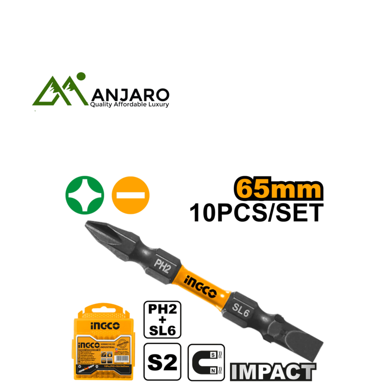 Ingco SDBIM21HL133 Impact screwdriver bits