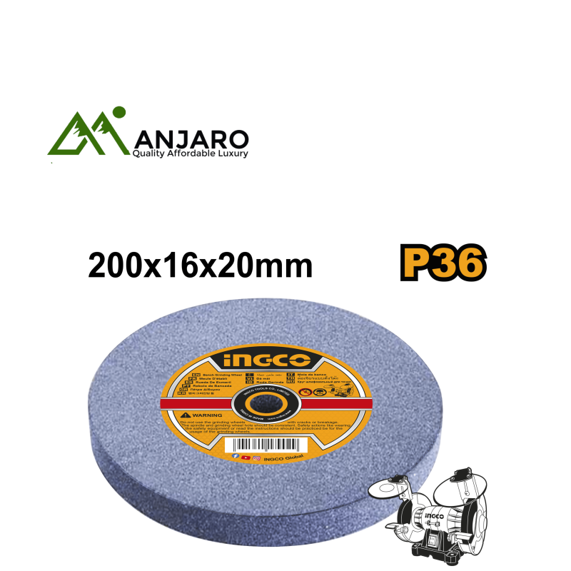 Ingco AGW2008016 Bench grinding wheel