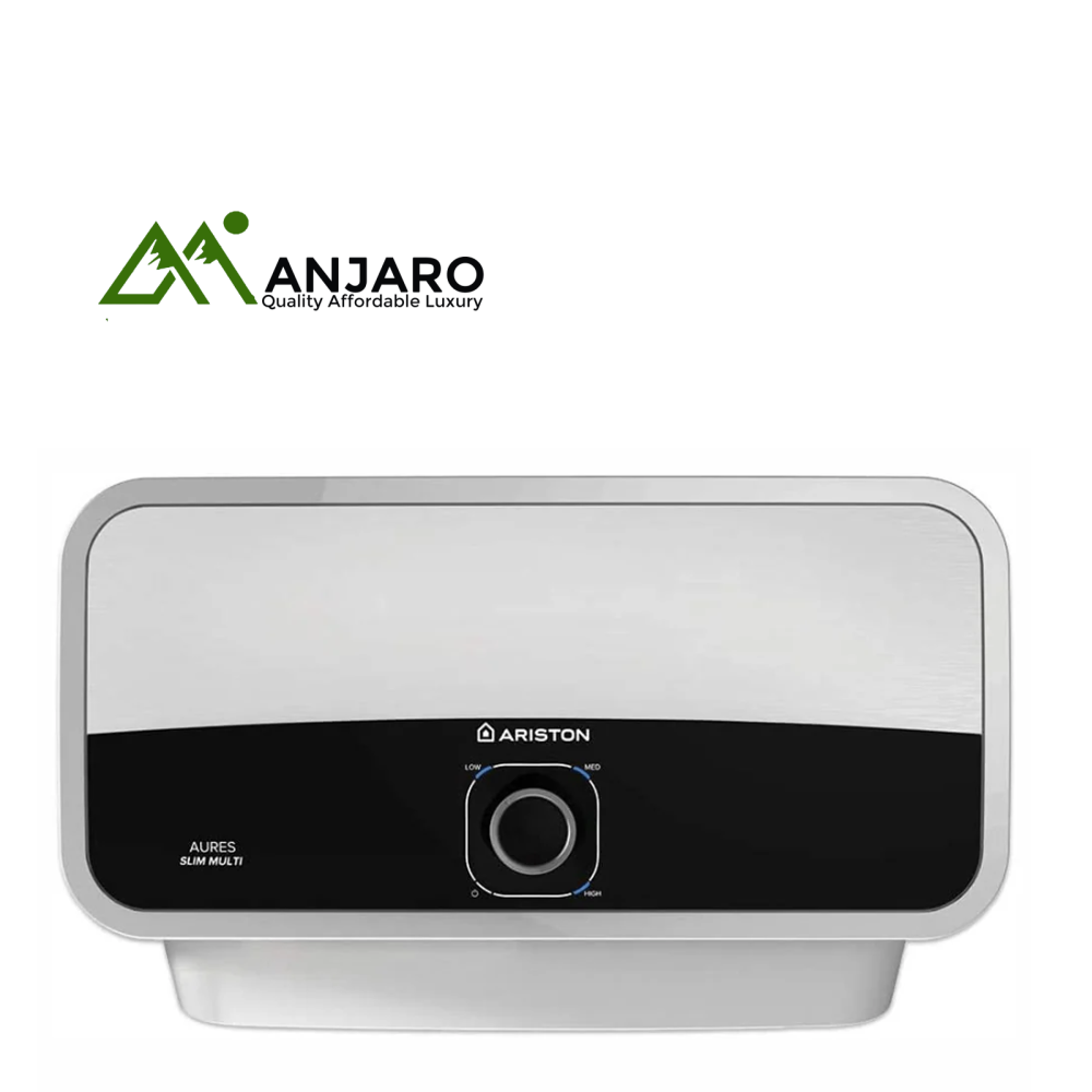 Ariston Aures Slim Instant 5.5kW Multi Point Electric Water Heater for Instant Hot Water Delivery
