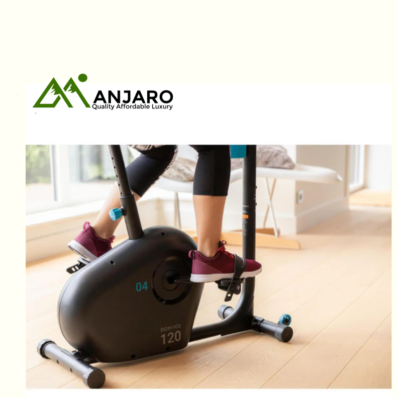 Exercise Bike Essential EB 120 – Indoor Cycling with Heart Rate Monitor & Smooth Pedal Motion