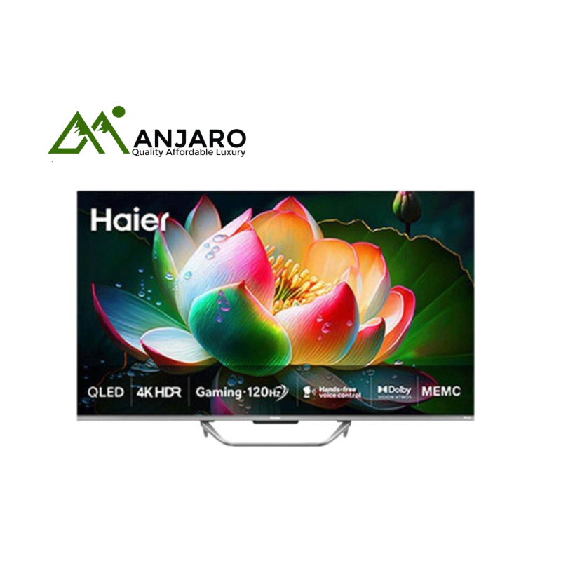 HAIER 65" QLED 4K UHD Smart TV – H65S800UX, Voice Control, Google TV, Ultra-Cinematic Quality