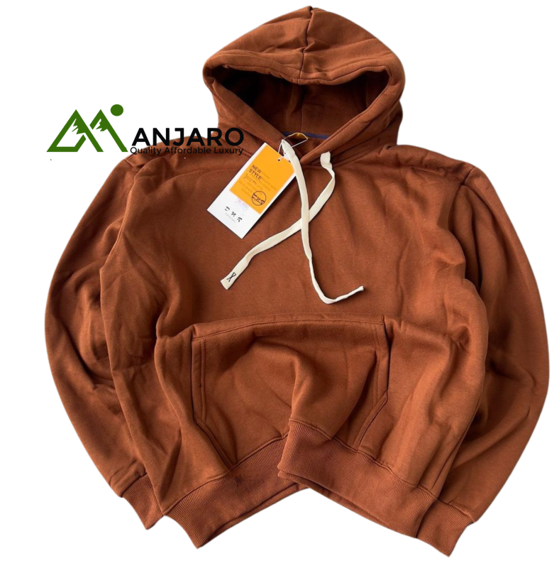 Heavy Plain Hoodies – Warm, Thick Unisex Pullover for Street Style, Layering & Everyday Comfort