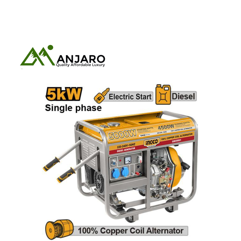 Ingco GDE50001 Diesel generator-9.0HP