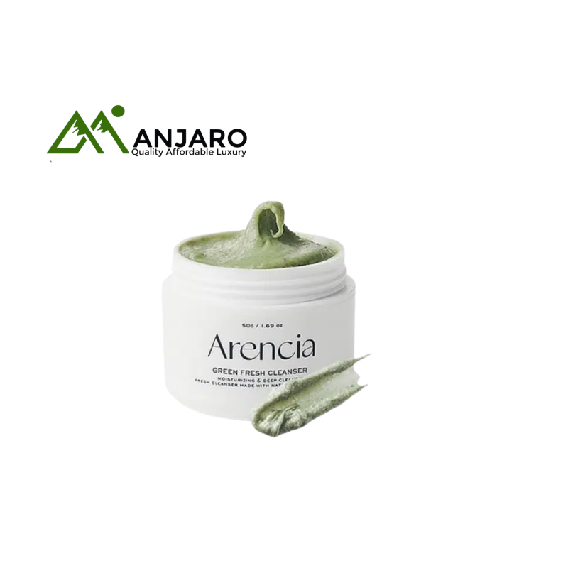 ARENCIA Fresh Green Cleanser - 120g | Purifying Daily Gel Cleanser with Green Tea & Kale for Balanced Skin