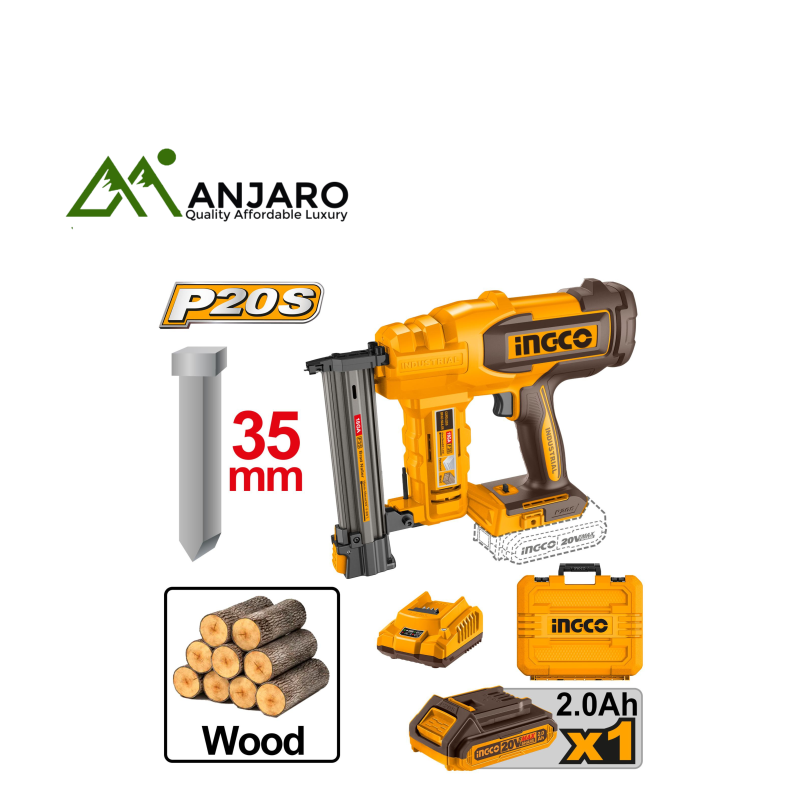 Ingco CBNLI2008 Cordless brad nailer