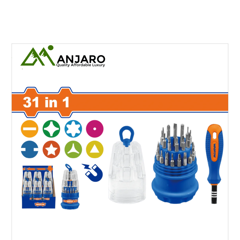 31-In-1 Precision Screwdriver Set WSS1J31