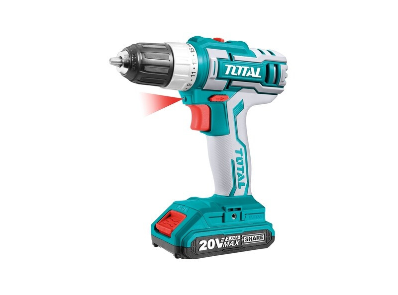 Total TIWLI2040 Cordless Impact Wrench – 20V