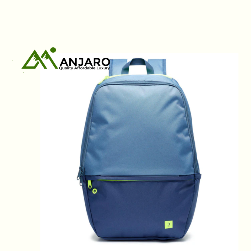 17L Essential Sports Backpack – Blue | Lightweight Bag with Shoe & Bottle Pocket