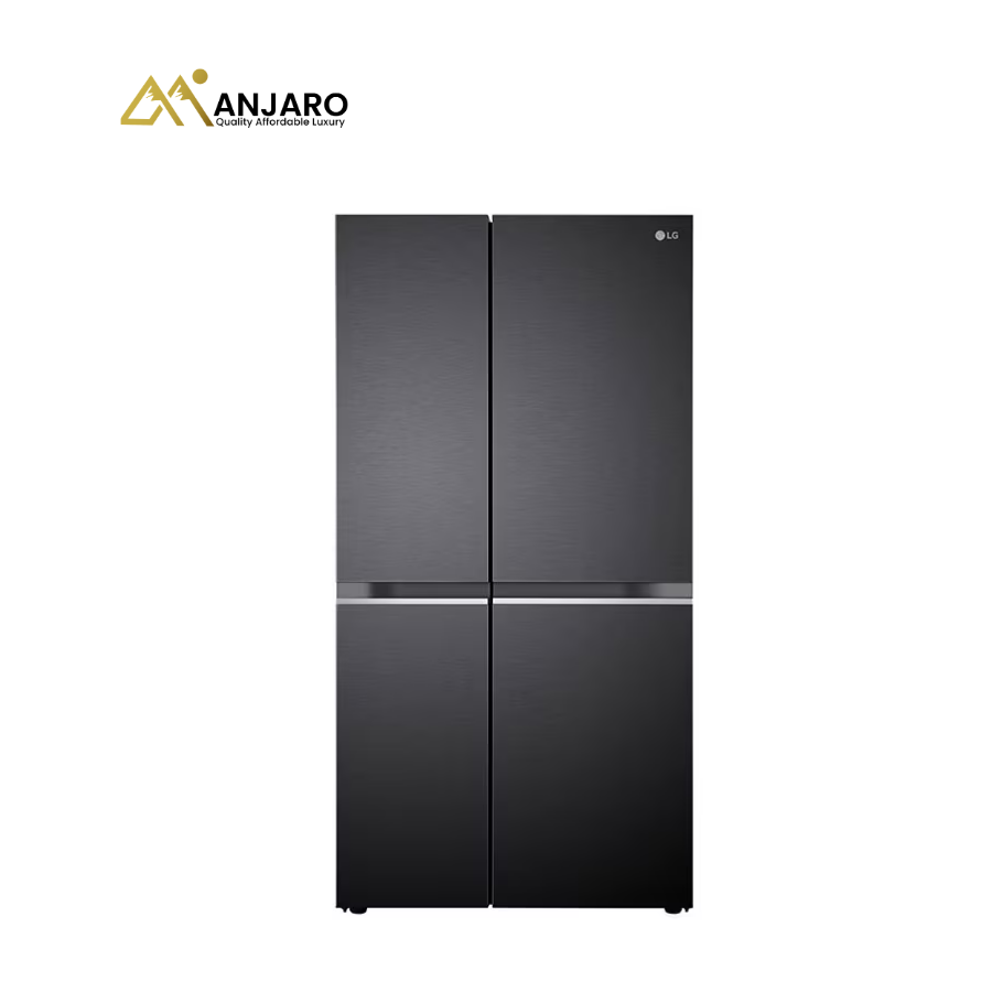 LG Side-by-Side Refrigerator – GC-B257KQJW 674L Large Capacity Smart Cooling Fridge