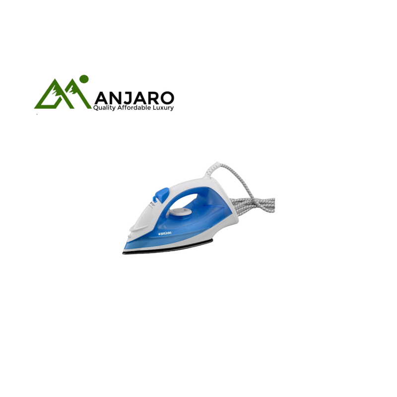 BRUHM Steam Iron BIS-2000NU – 2000W Power, Non-Stick Soleplate, Adjustable Steam Burst