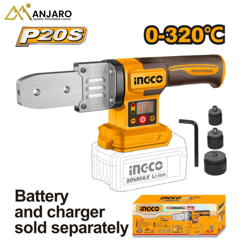 INGCO  Cordless Plastic Tube Welding Tool – 20V PTWTLI2018