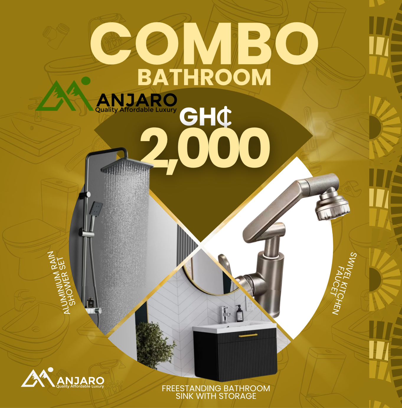 Bathroom Combo & Kitchen Faucet