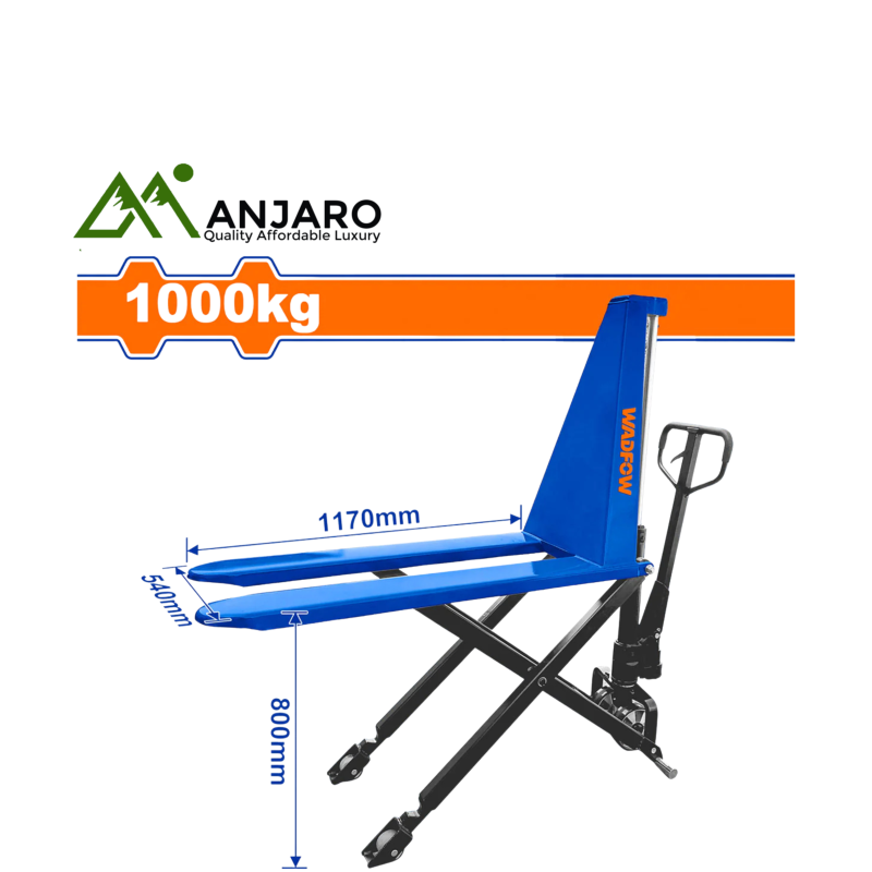 Wadfow Scissor lift pallet truck WNH5R10