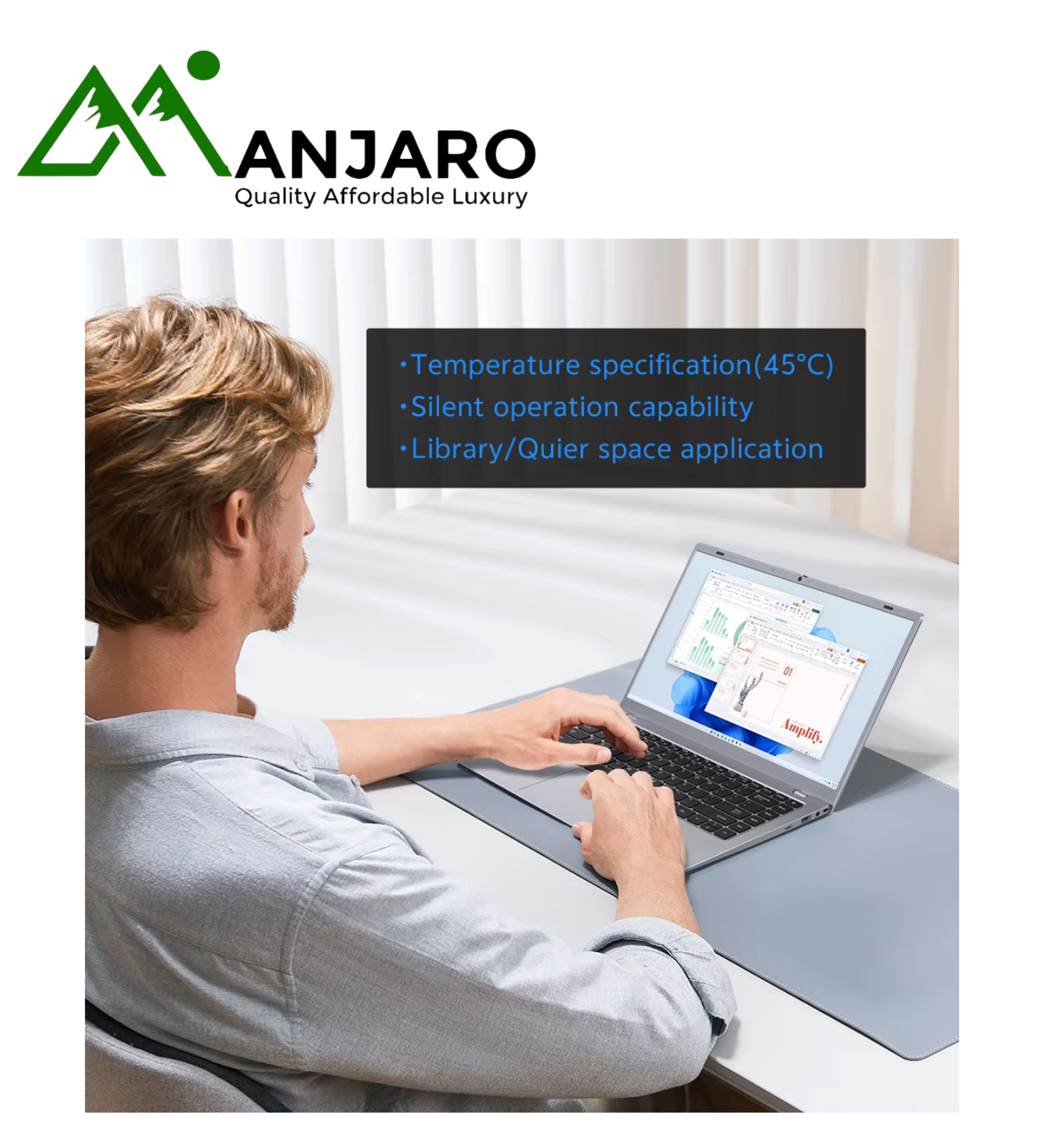 15.6" Intel Pentium Gold 6500Y Business Laptop (Shipping fee included)