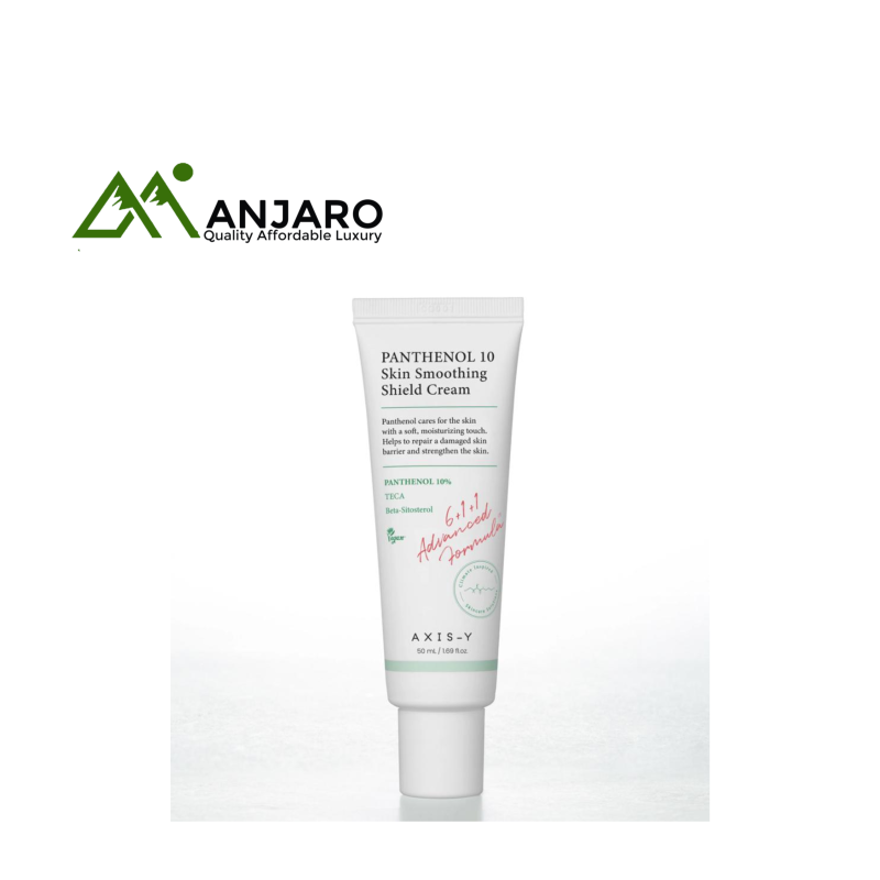 AXIS-Y 10% Panthenol Skin Smoothing Shield Cream – 50ml | Strengthens Skin Barrier & Locks in Deep Hydration
