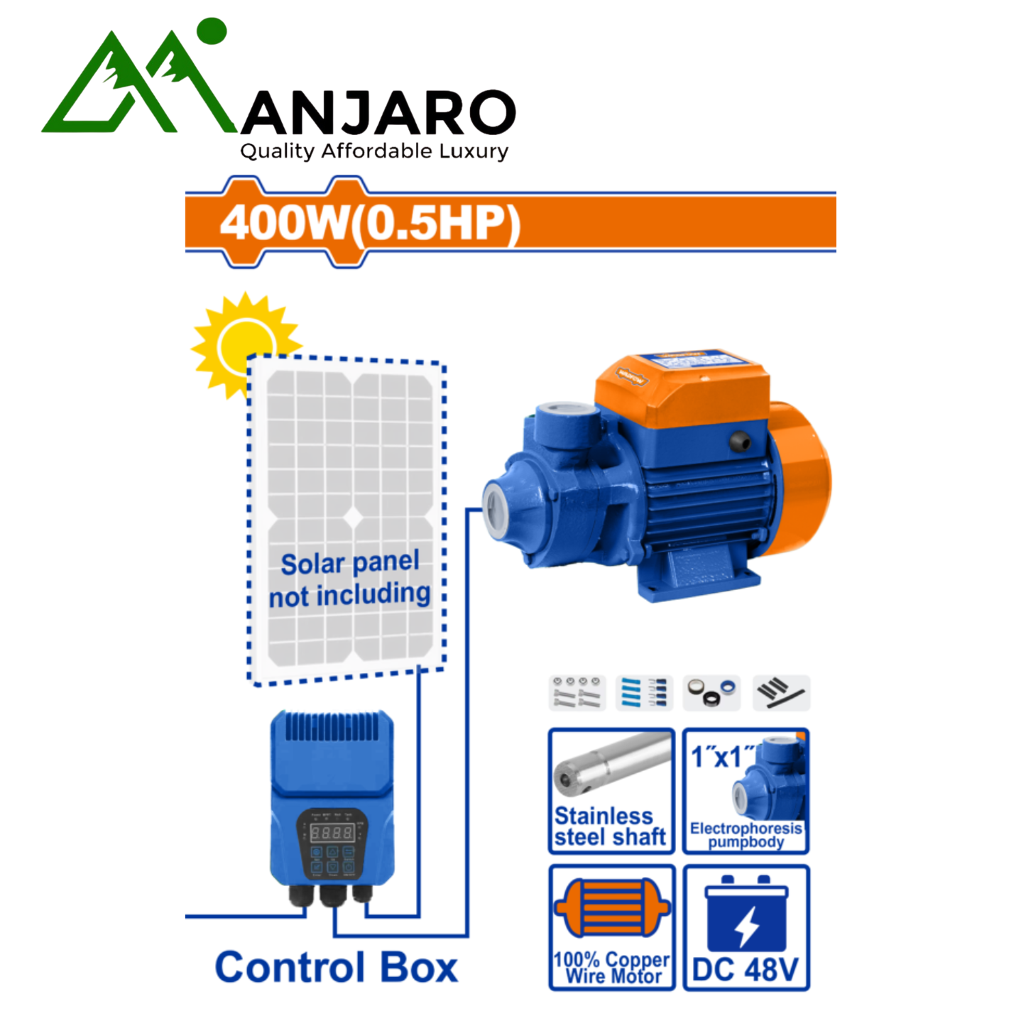 WWPVDC01 Solar Water Pump