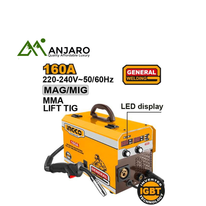 Ingco ING-MGT1601 Inverter MAG/MIG/MMA/TIG Lift welding machine