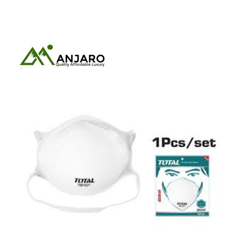 Total TSP401 & TSP402 Dust Mask – Comfortable, Reusable Respirator for Dust Protection