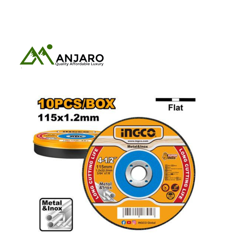 Ingco MCD121155 Abrasive metal cutting disc set