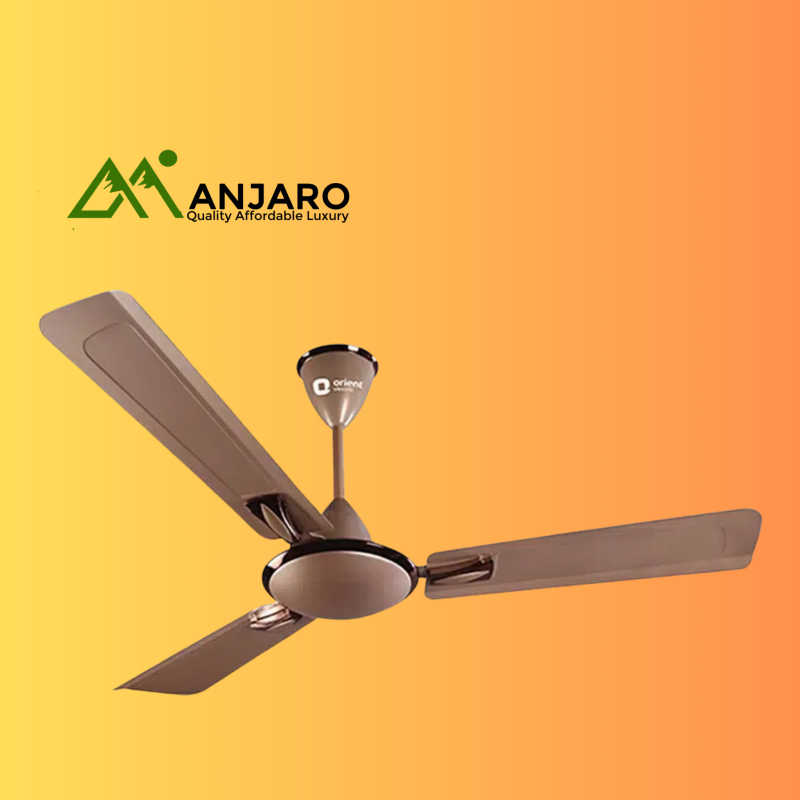 ORIENT 56" Gratia Ceiling Fan – Topaz Gold