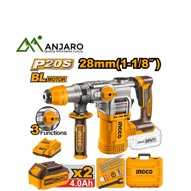 Ingco CRHLI202882 Cordless rotaryhammer