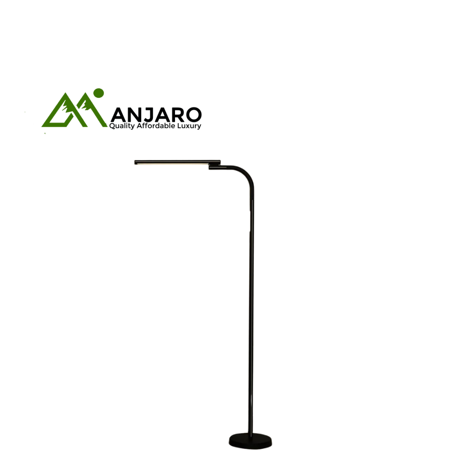 12V LED Floor Lamp with IR Remote & Touch Control – Modern Adjustable Brightness, Energy-Efficient