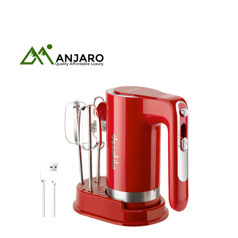 Decakila KMMX006R Cordless hand mixer