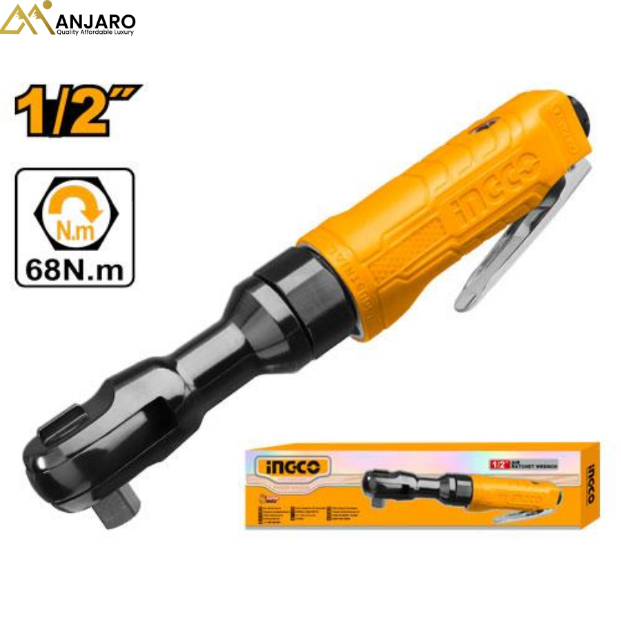 INGCO Air Ratchet Wrench – 1/2" (12.7mm) ARW121
